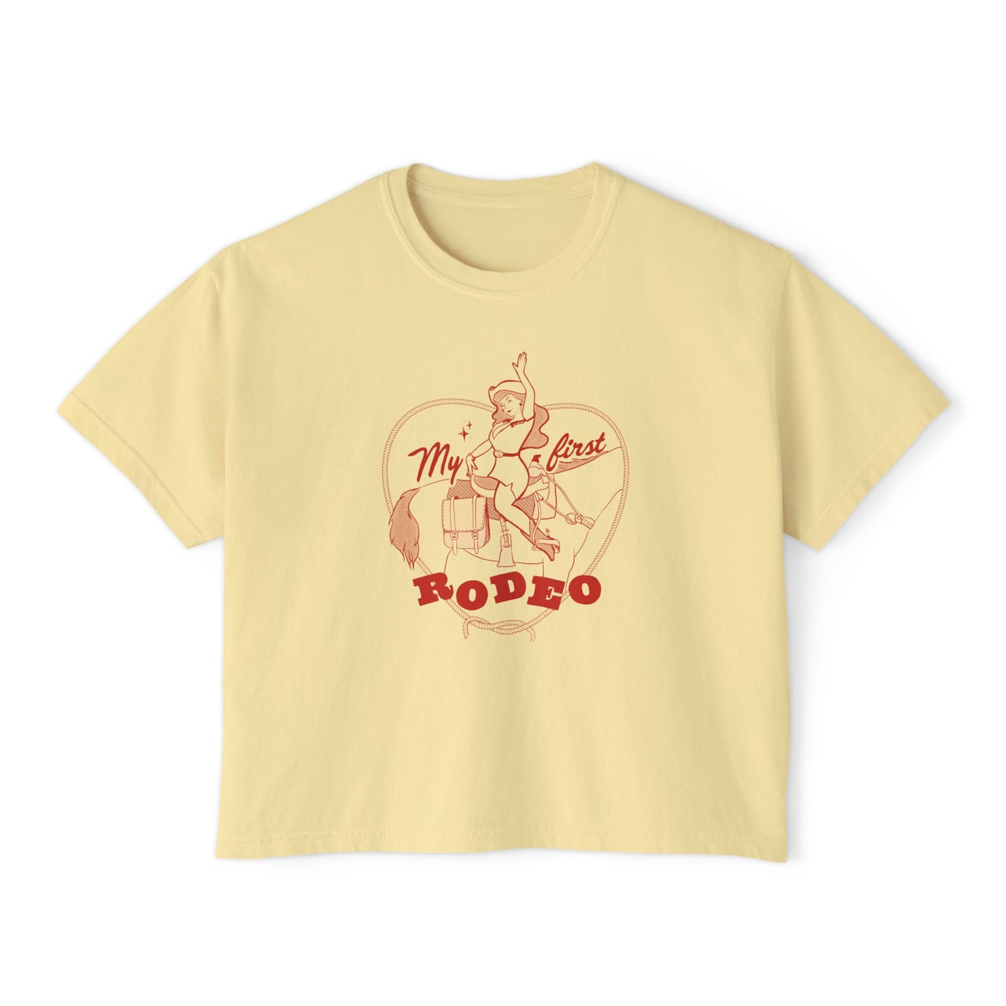 My First Rodeo | Boxy Crop