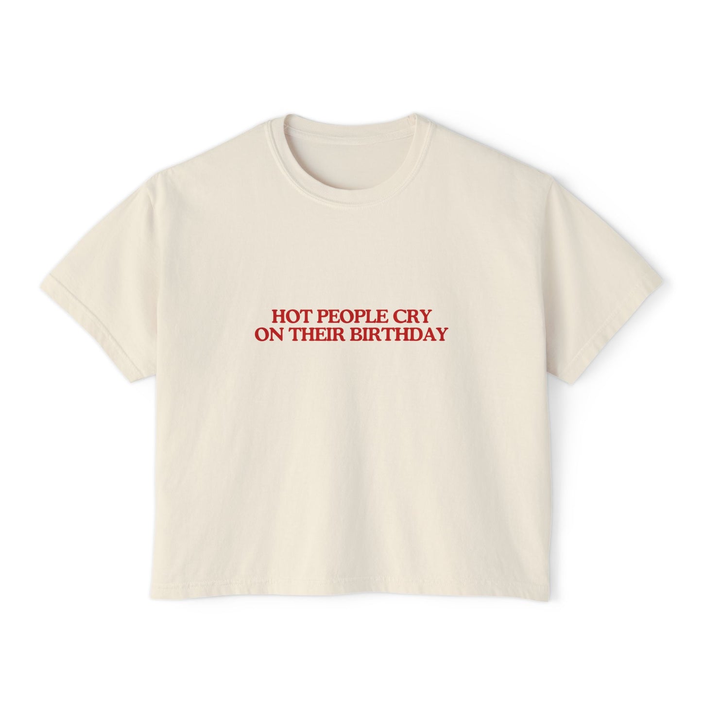 Hot People Cry on Their Birthday | Boxy Crop