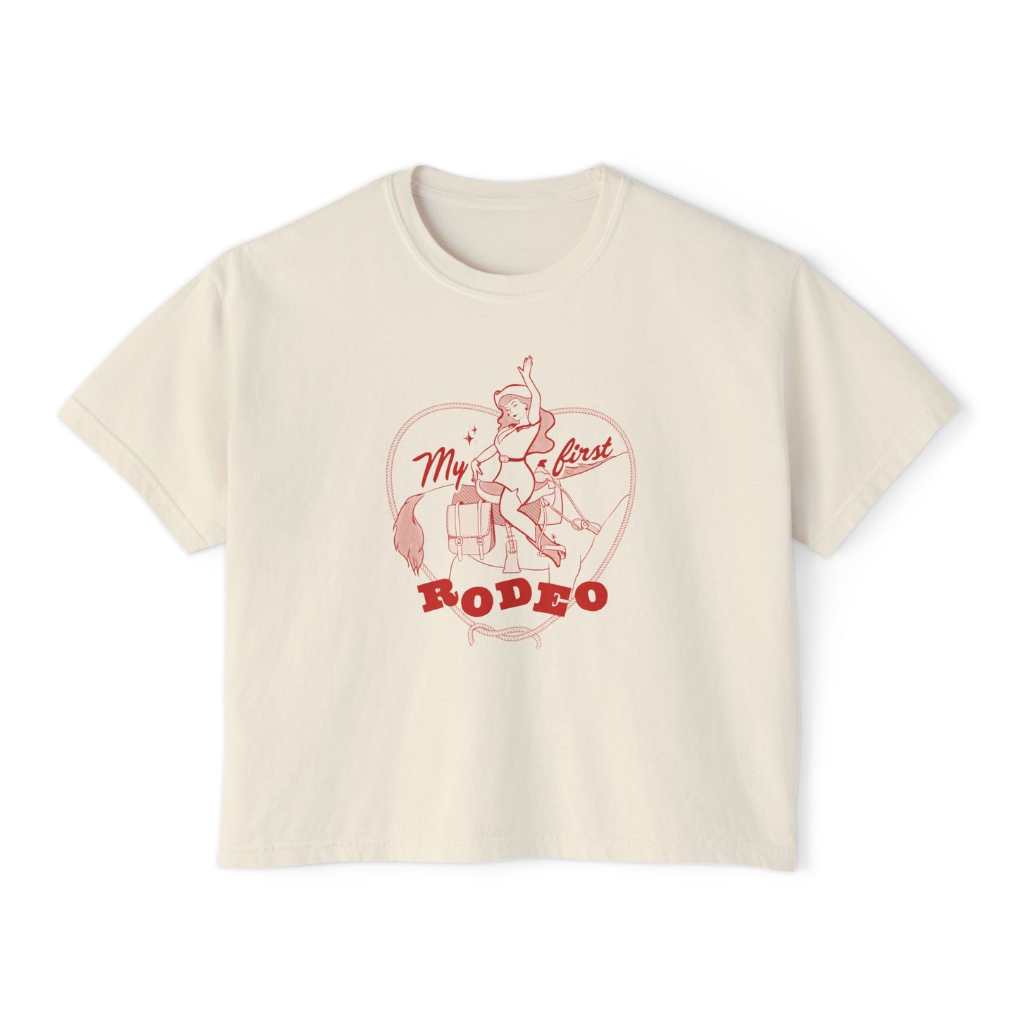 My First Rodeo | Boxy Crop